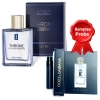 JFenzi Throne Only 100 ml - Eau de Parfum for Men 100 ml, Sample K by Dolce Gabbana EDT 1 ml