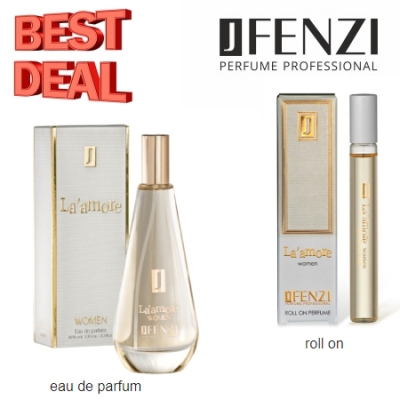 JFenzi La Amore, Promotional Set, Eau de Parfum, roll-on