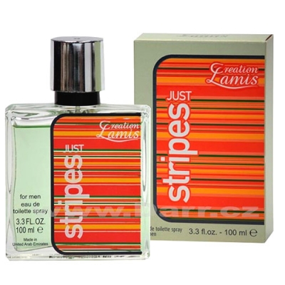 Lamis Just Stripes - Eau de Toilette for Men 100 ml